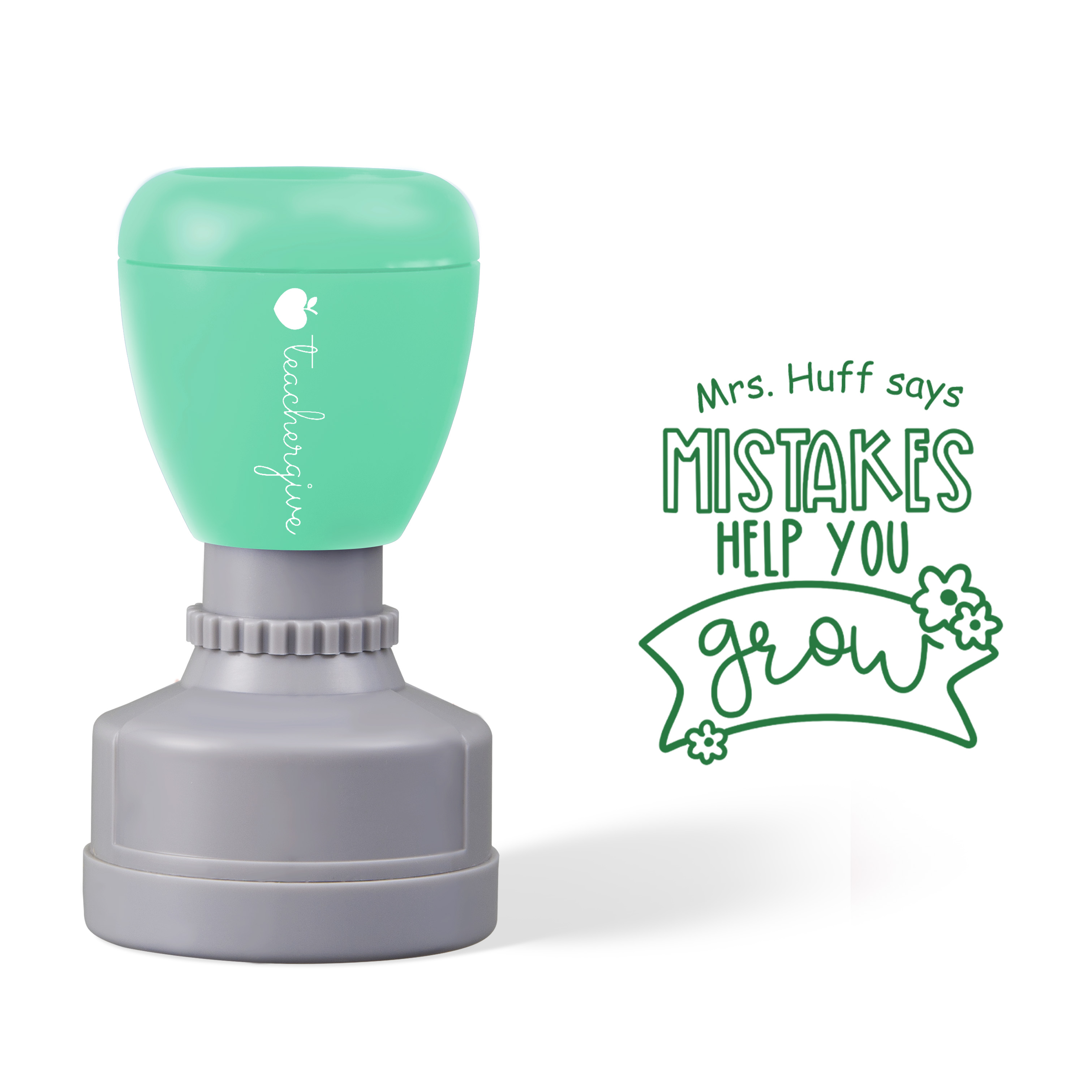 Personalized Mistakes Help You Grow Stamp