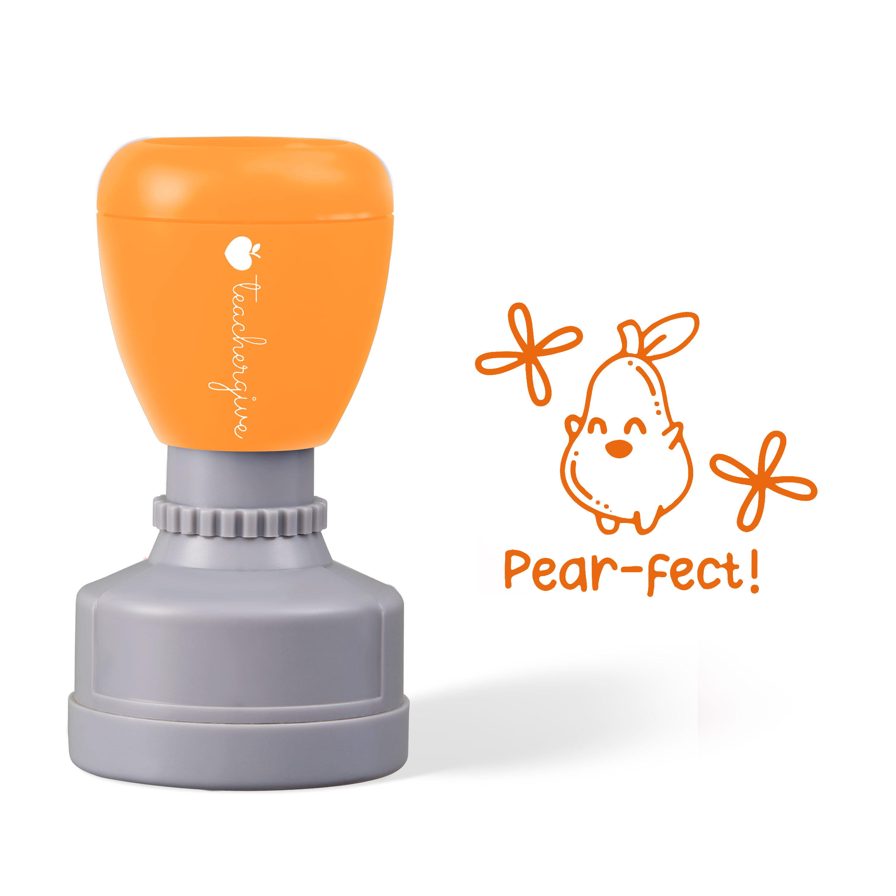 Pear-fect Work Stamp