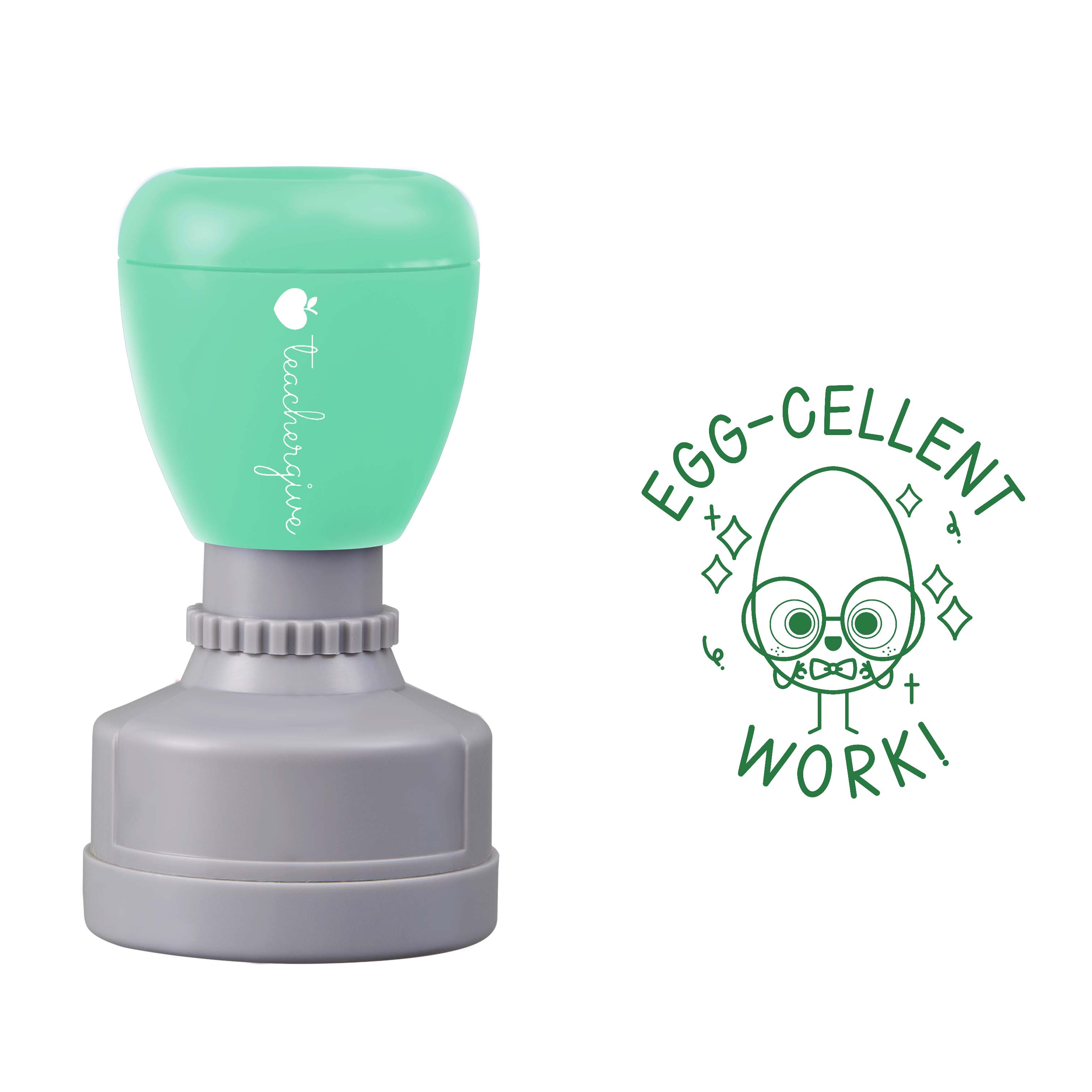 Eggcellent Work Teacher Stamp