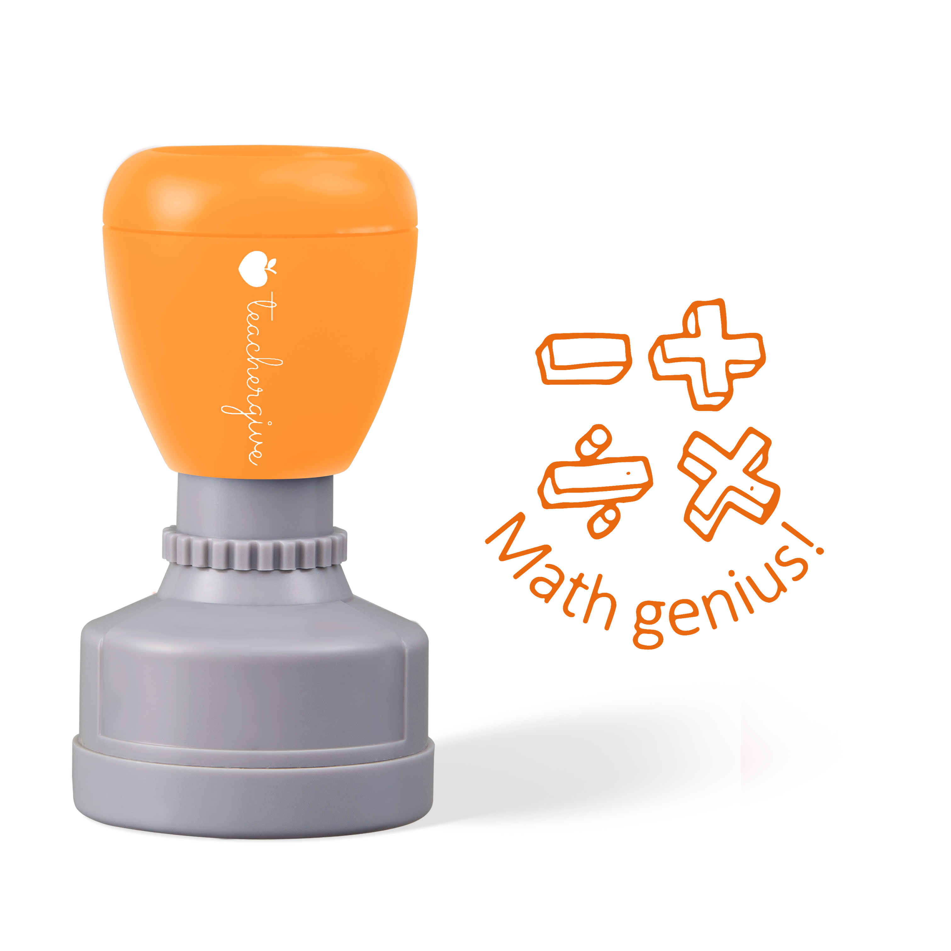Math Genius Stamp
