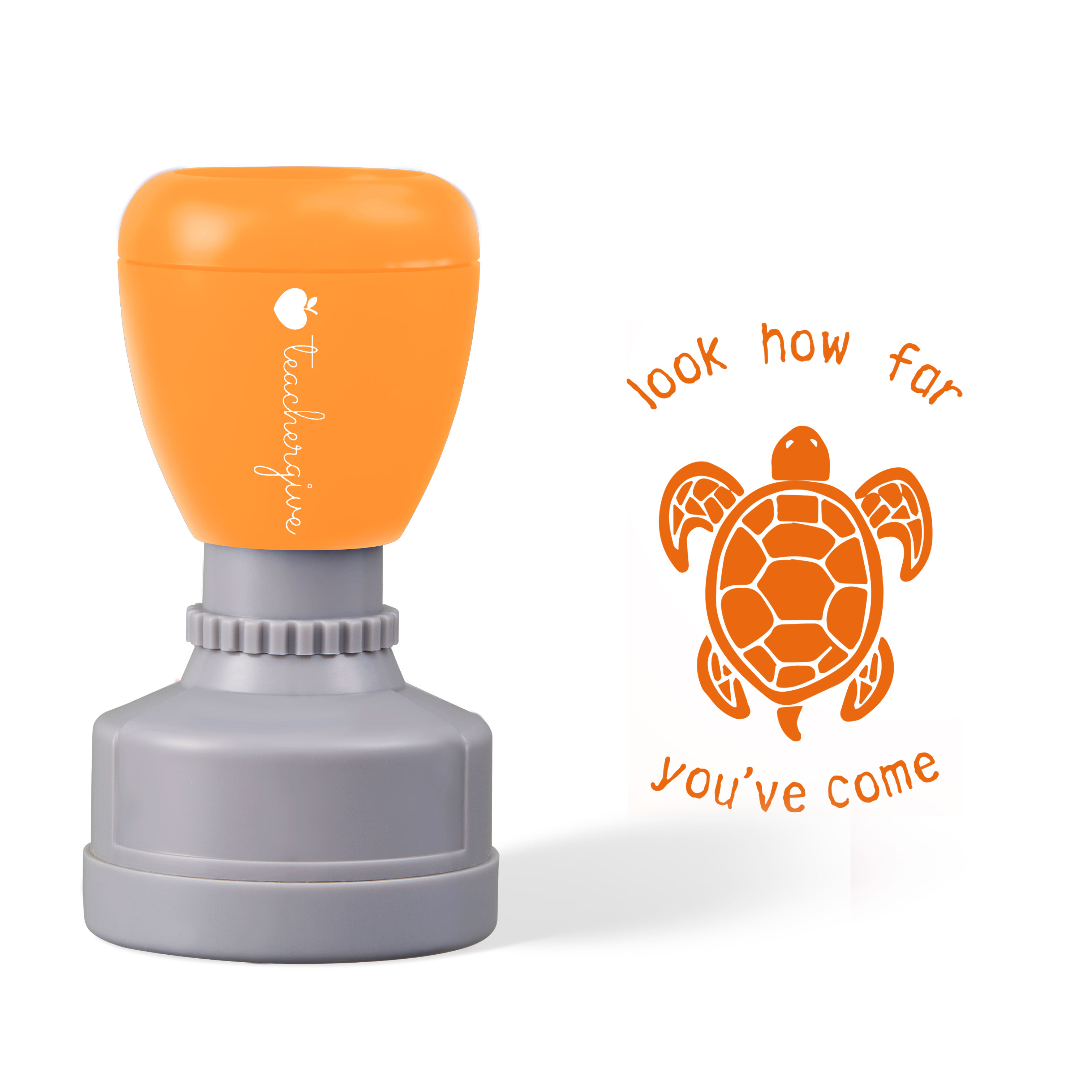 Turtle Teacher Stamp