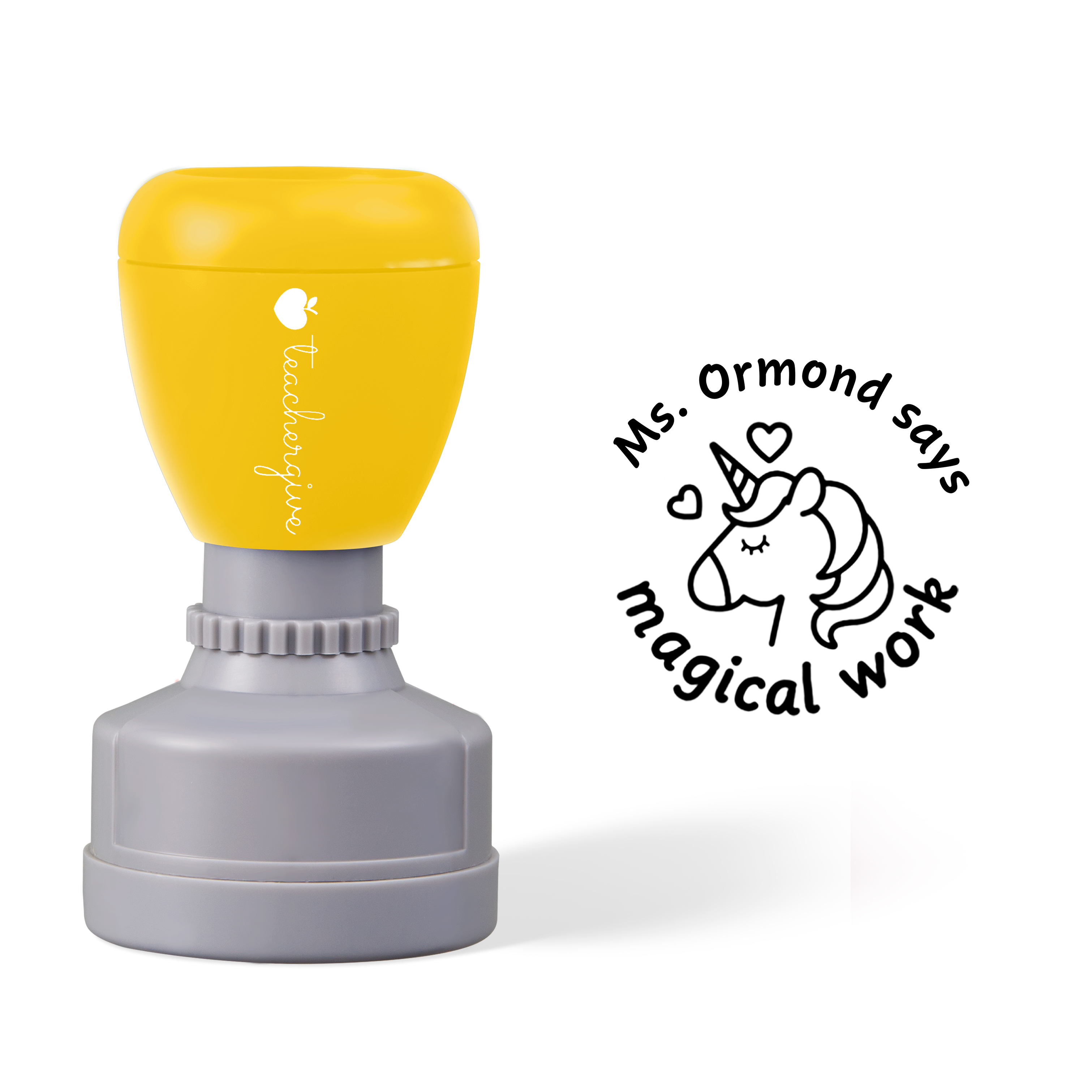 Personalized Magical Work Stamp