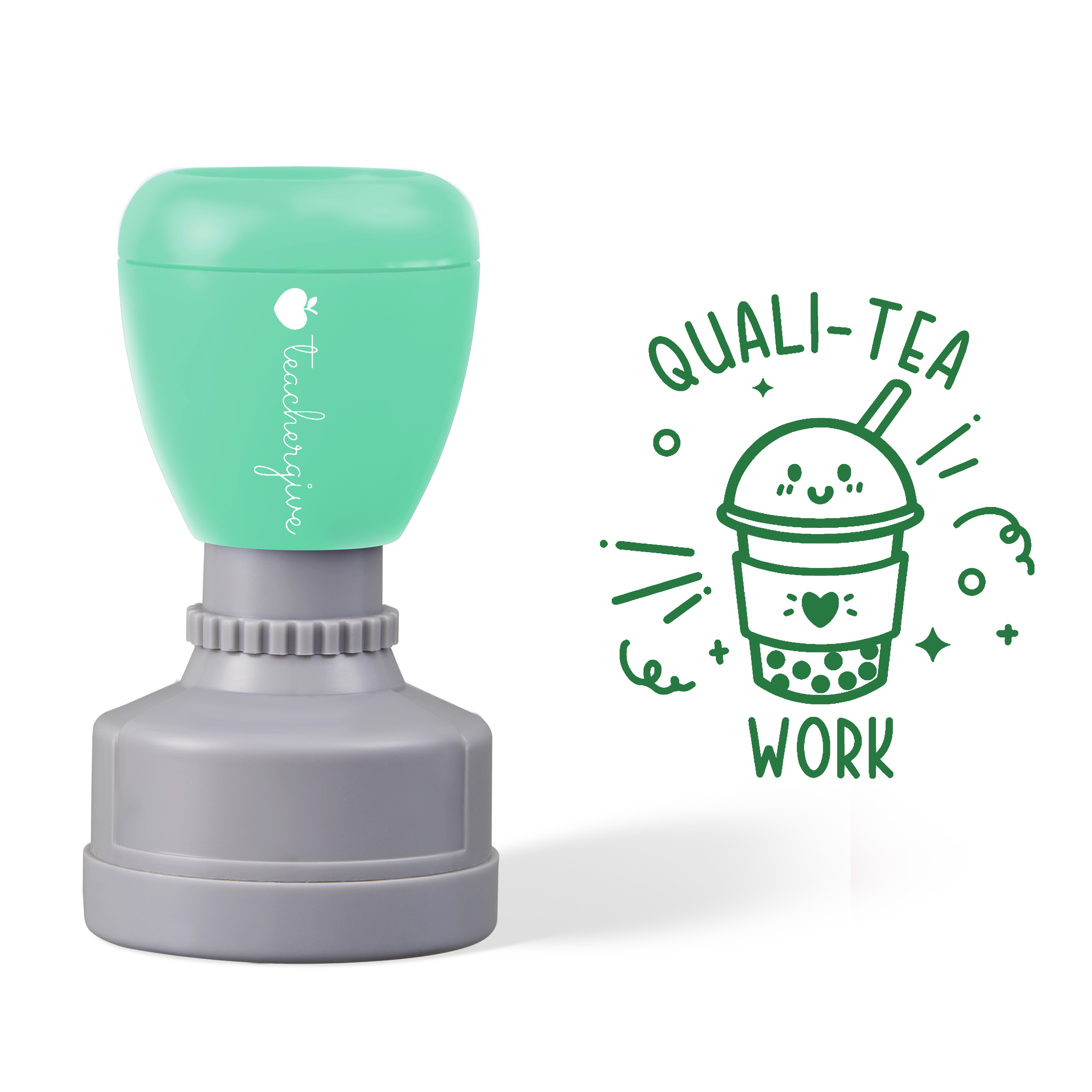 Quali-tea Work Stamp