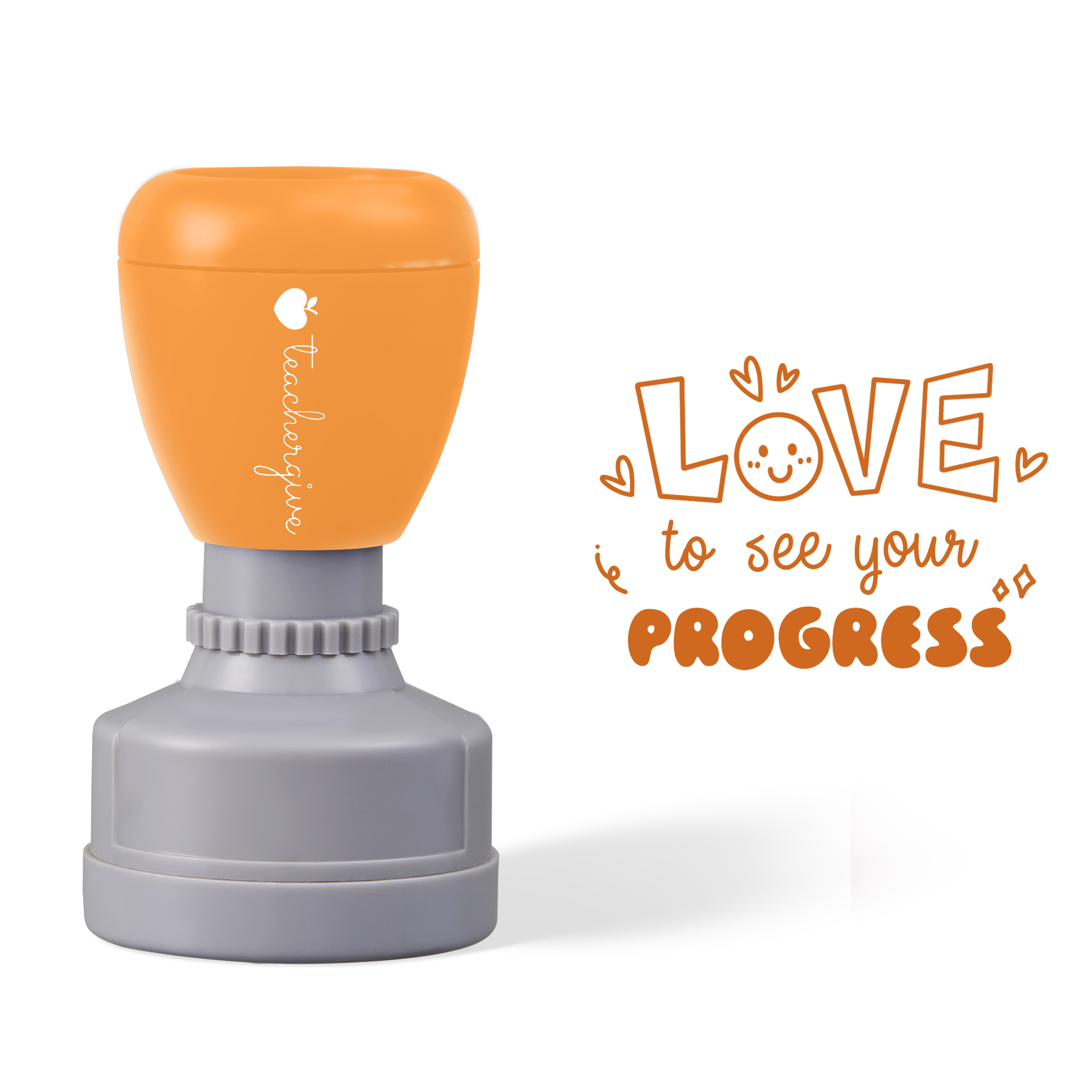 Love To See Your Progress Teacher Stamp