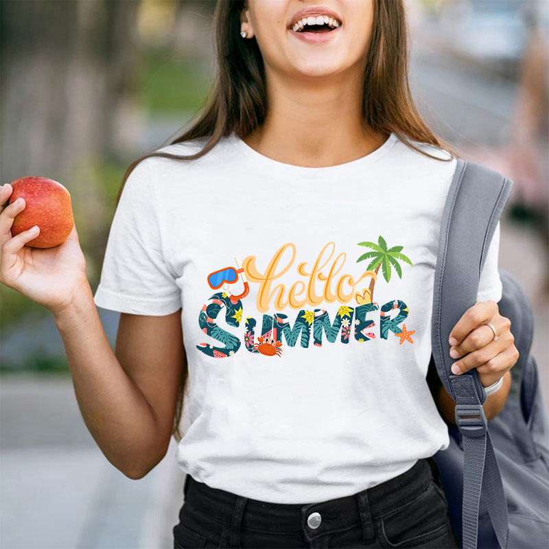 Hello Summer Teacher T-Shirt