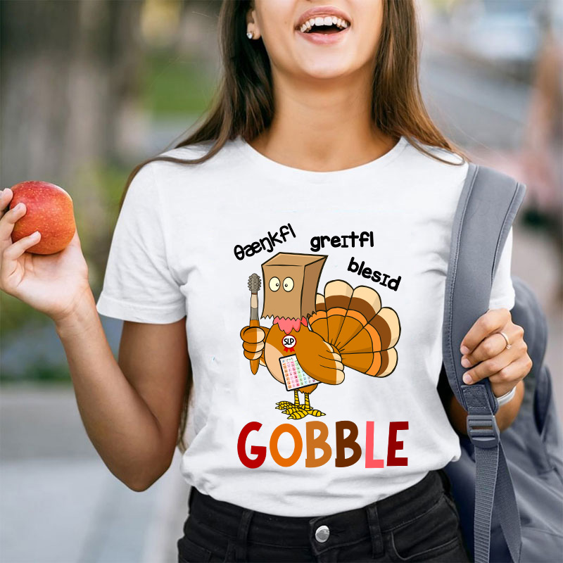 Gobble Teacher T-Shirt