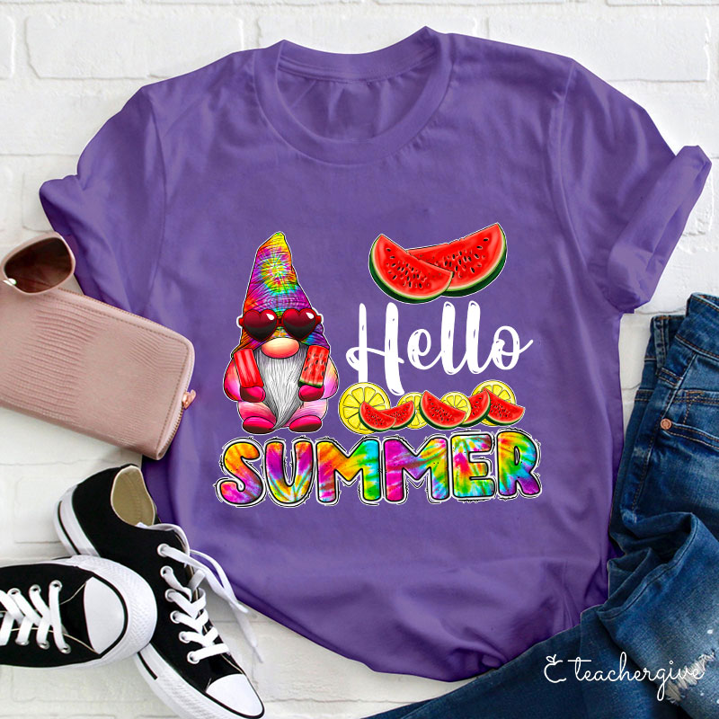 Hello Summer Cute Little Image T-Shirt