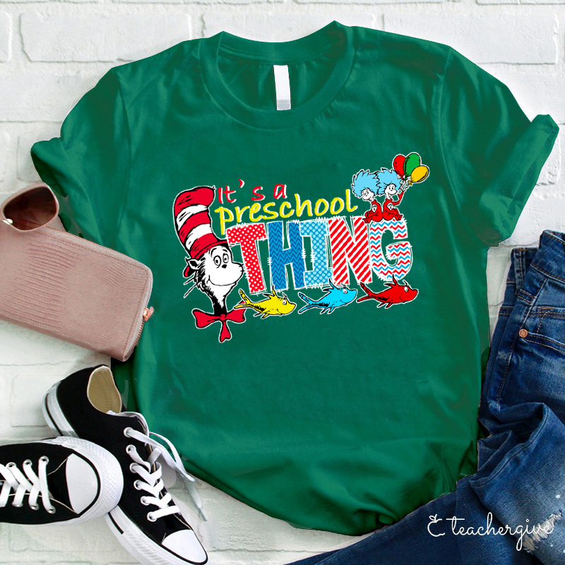 Personalized It's A School Thing Teacher T-Shirt