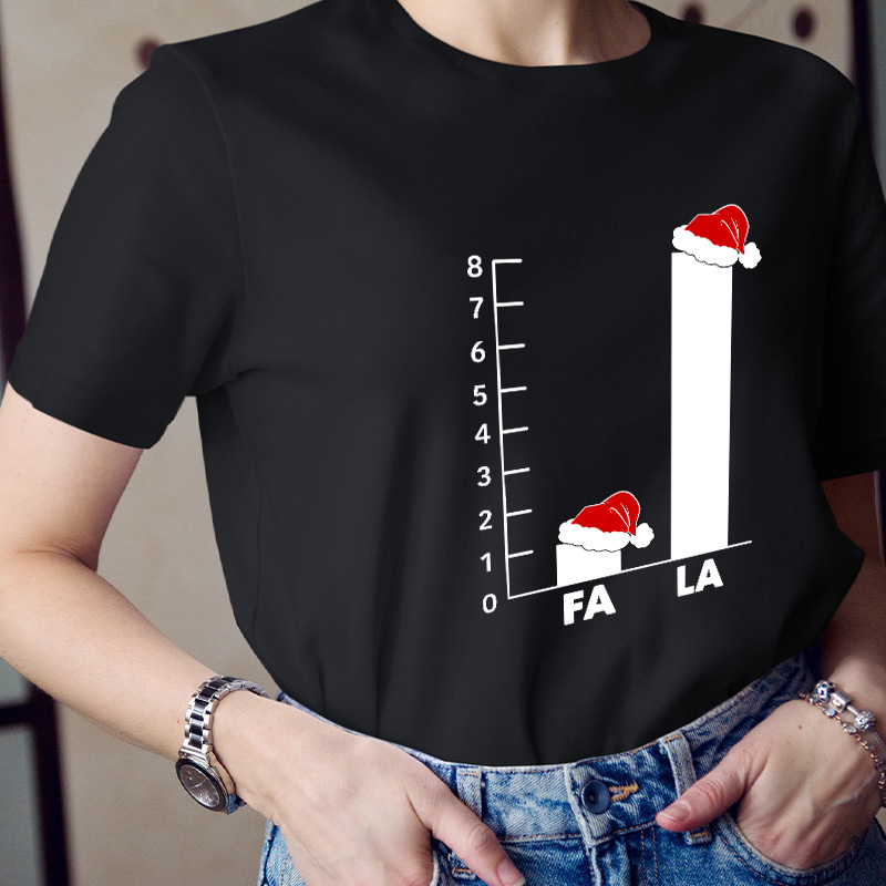 Fa La La La La La La La La Teacher T-Shirt