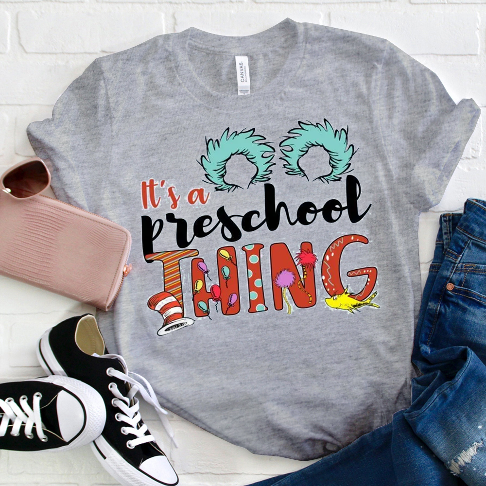 Personalized It's A Preschool Thing T-Shirt