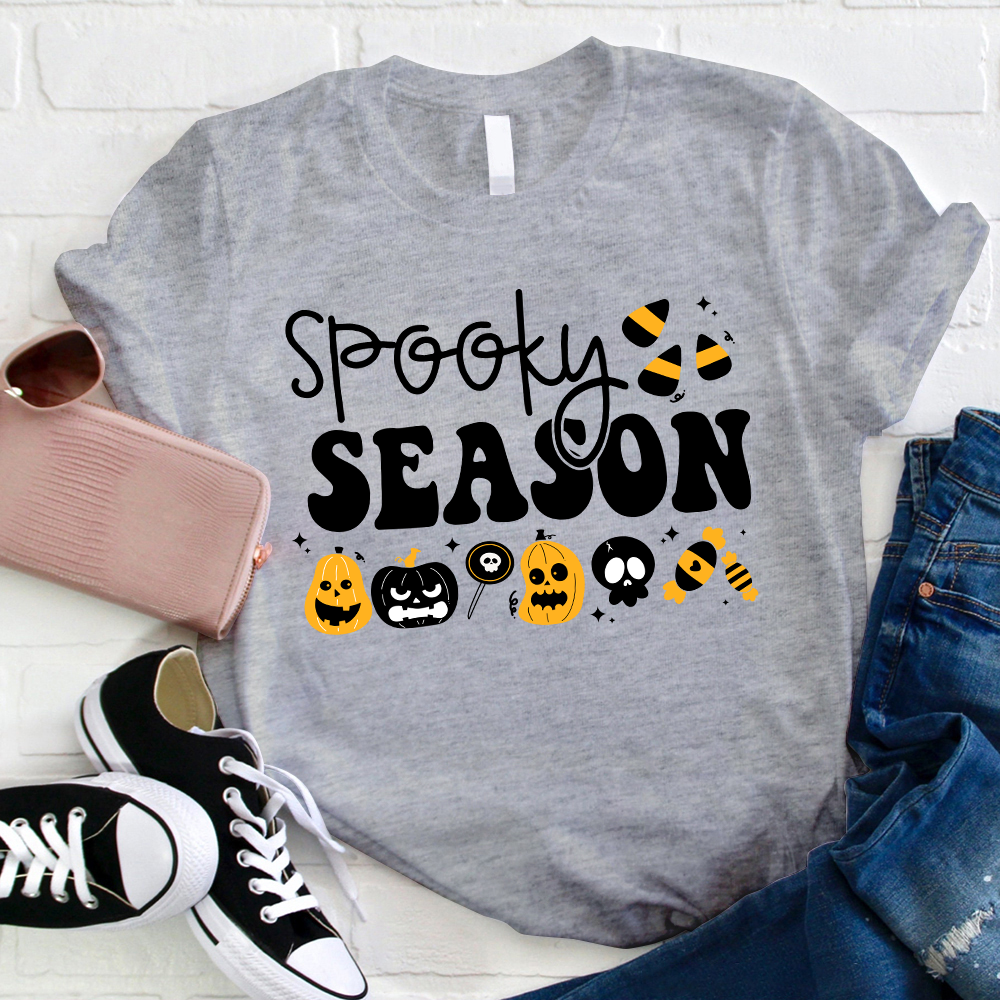 Spooky Season Is Coming Teacher T-Shirt