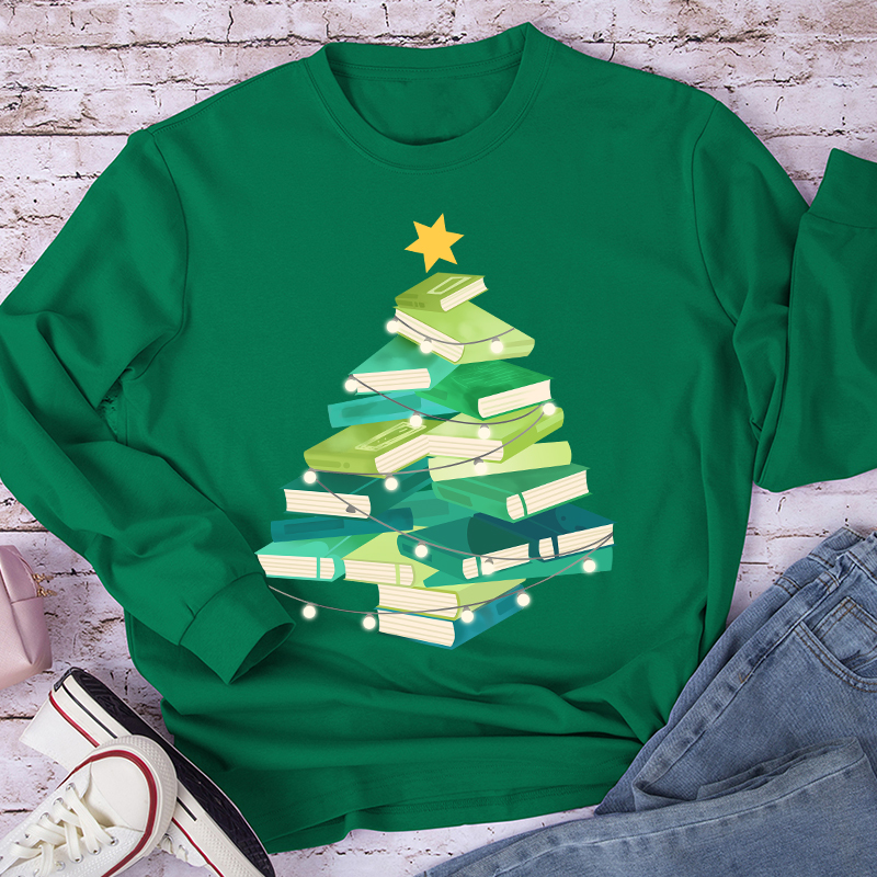 Christmas Book Long Sleeve T-Shirt