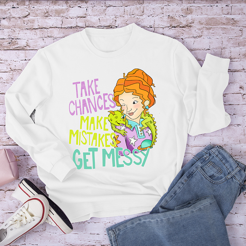 Take Chances Make Mistakes Get Messy Beauty Long Sleeve T-Shirt
