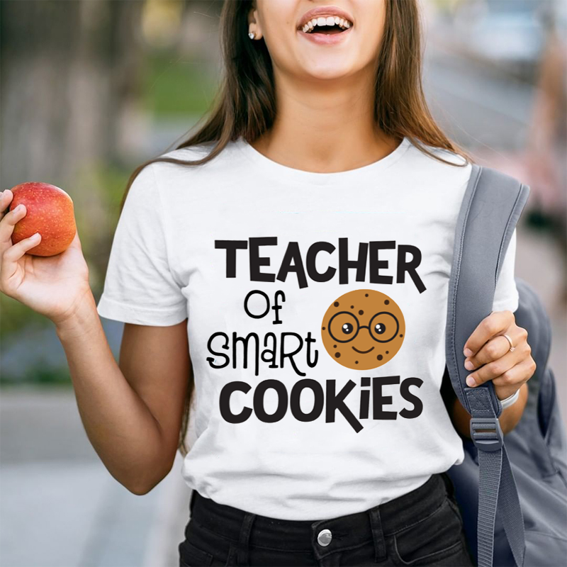 Teacher Of Smart Cookies Teacher T-Shirt