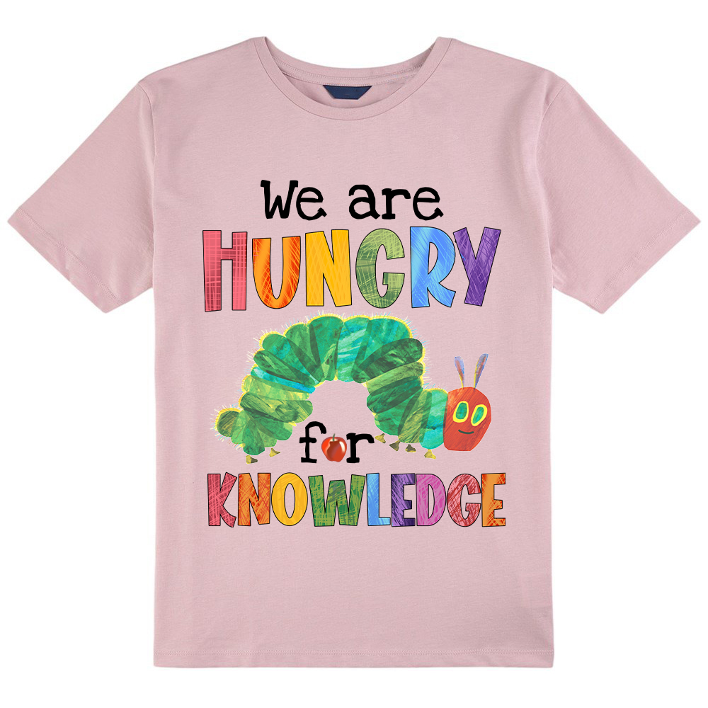 We Are Hungry For Knowledg Kids T-Shirt