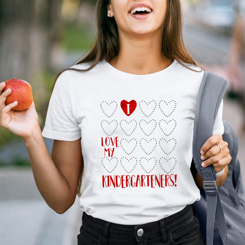 Personalized I Love My Students Teacher T-shirt