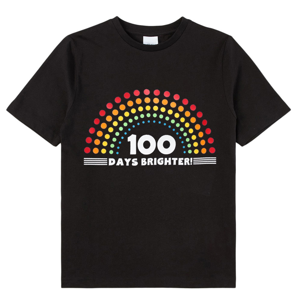 100 Days Brighter Kids T-Shirt