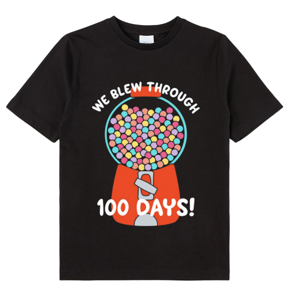 We Blew Through 100 Days Twister Machine Kids T-Shirt