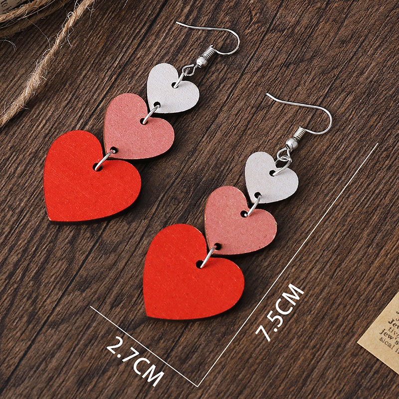 You Have A Lovely Heart Teacher Wooden Earrings
