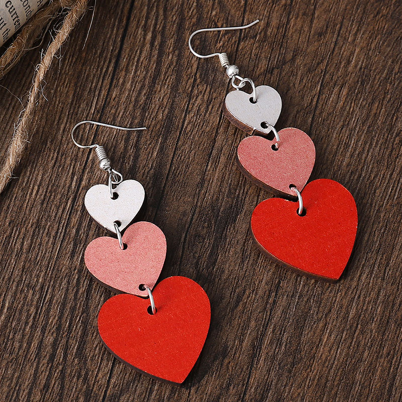 You Have A Lovely Heart Teacher Wooden Earrings