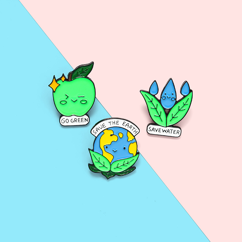 Preserve The Earth Teacher Pin Set