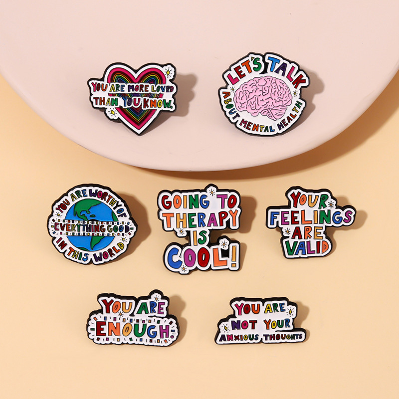 Be Proud Of Who You Are Teacher Pin Set