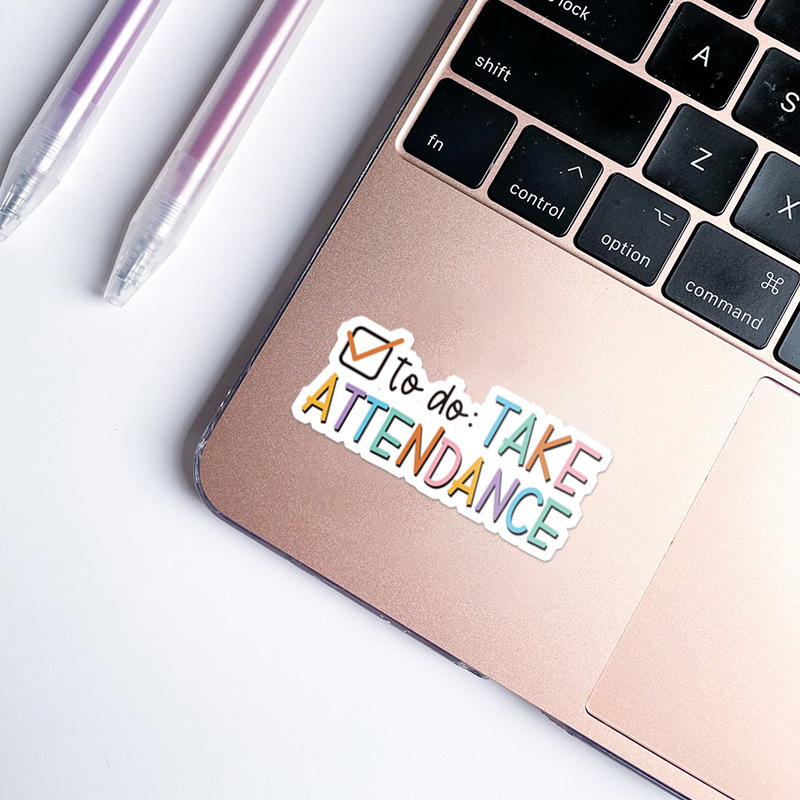 Take Attendance Teacher Stickers