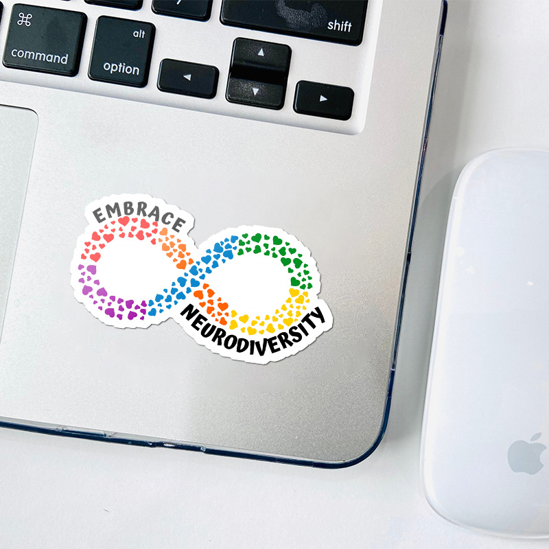 Embrace Neurodiversity Teacher Stickers