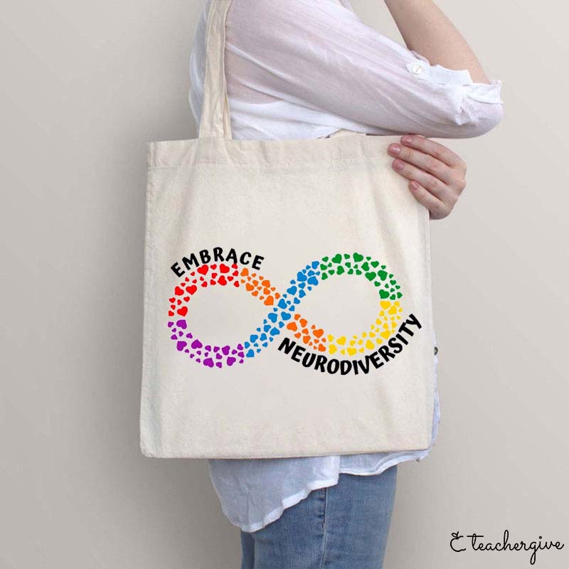 Embrace Neurodiversity Tote Bag