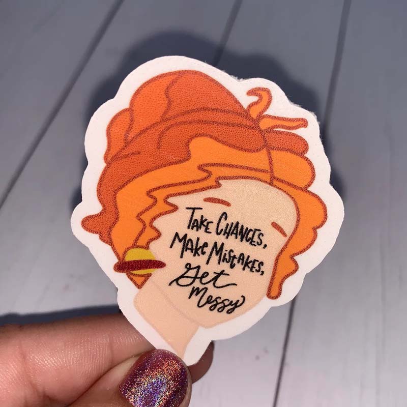 Take Chances Make Mistakes Get Messy Teacher Stickers