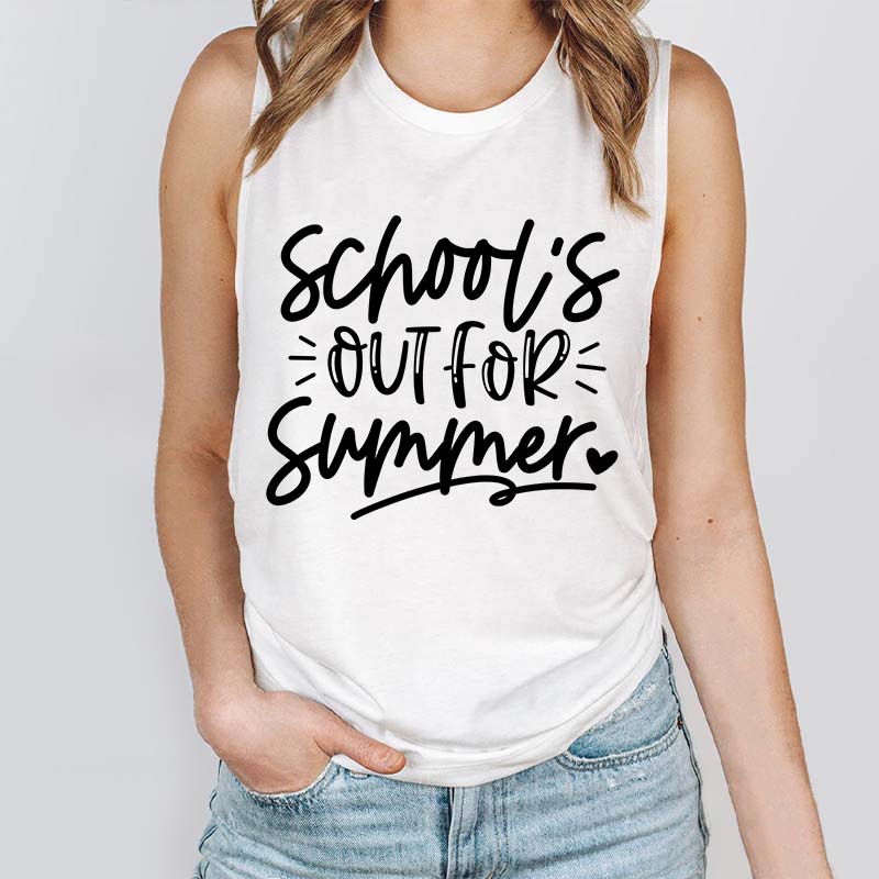 School's Out For Summer Teacher Tank Top