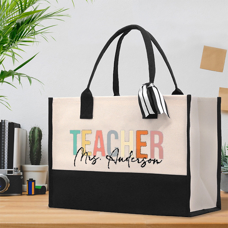 Custom teacher online bag