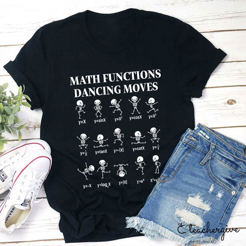 Math Functions Dancing Moves T-Shirt