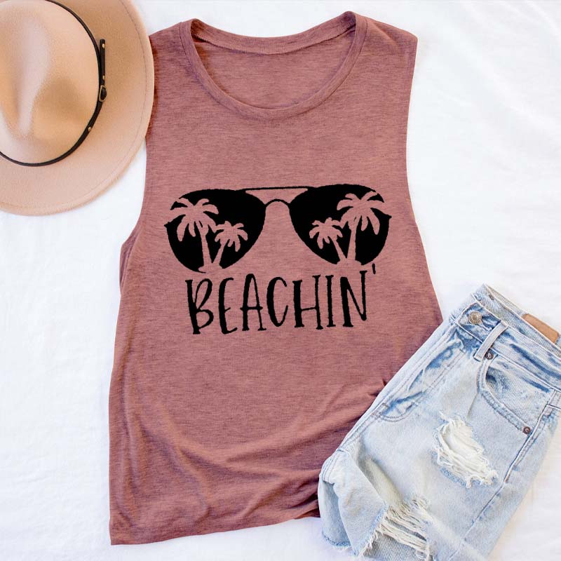 Beachin' Teacher Tank Top