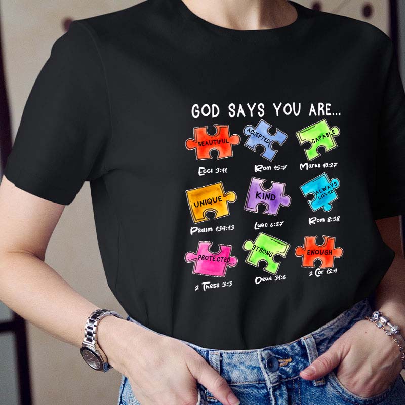 God Says You Are Teacher T-Shirt