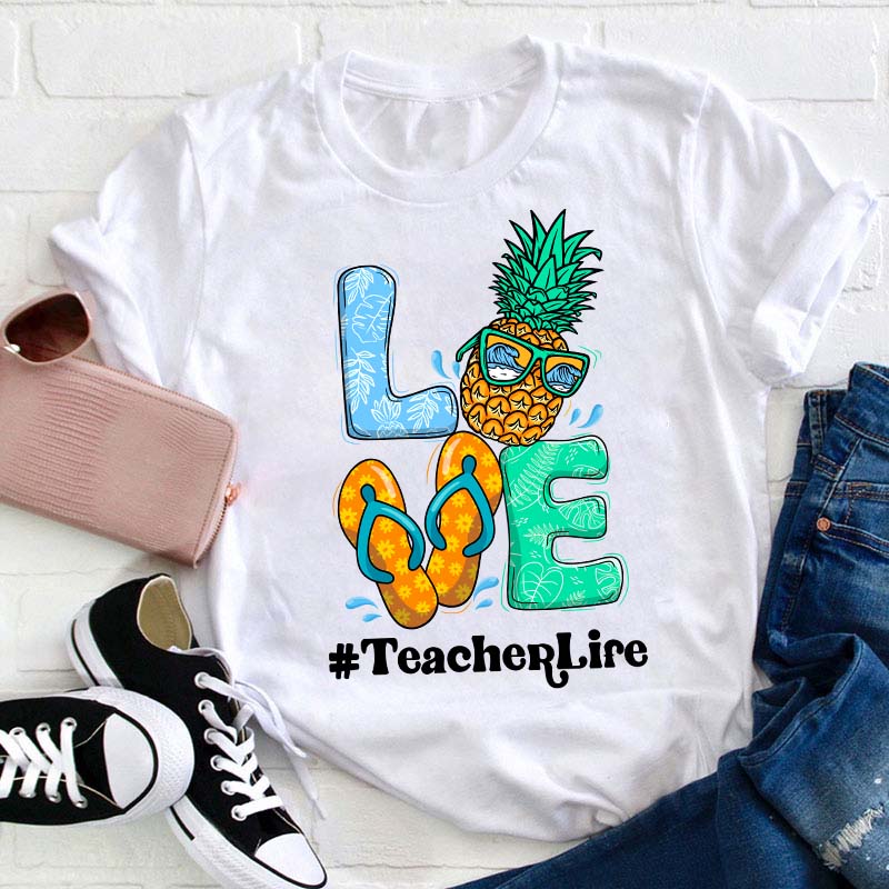 Love Amazing Summer Teacher T-Shirt