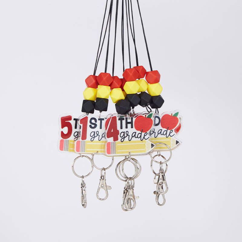 I Am Proud To Be A  Grade Teacher Lanyard
