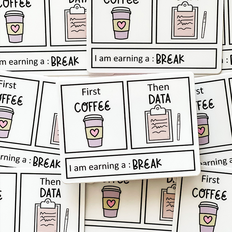Special And Date Behaviorist Teacher Stickers