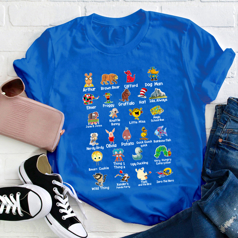 ABC Children's Book Teacher T-Shirt