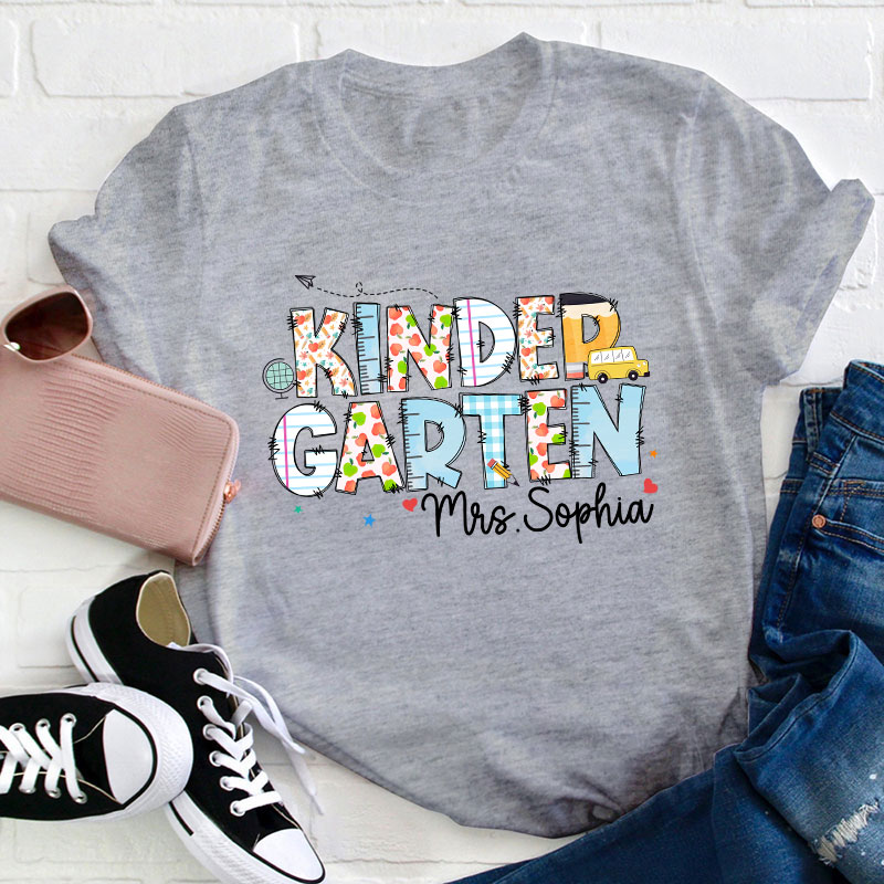 Personalized Welcome Back To School Teacher T-Shirt