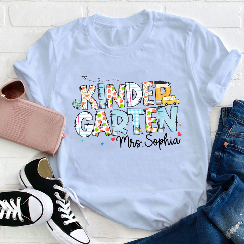 Personalized Welcome Back To School Teacher T-Shirt
