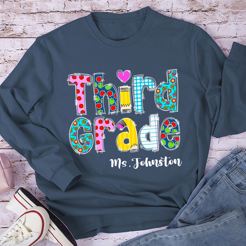 Personalized I'm A Teacher Long Sleeve T-Shirt