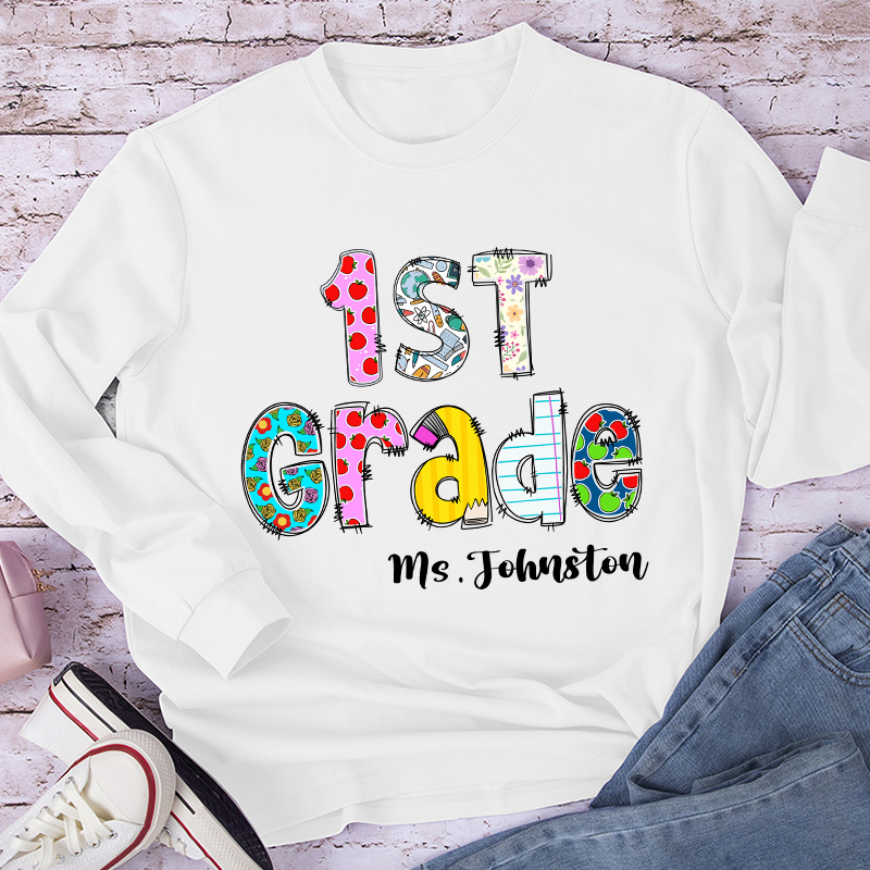 Personalized I'm A Teacher Long Sleeve T-Shirt