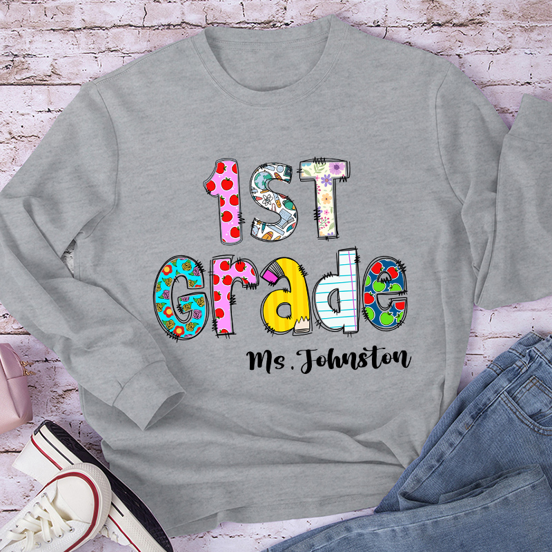Personalized I'm A Teacher Long Sleeve T-Shirt