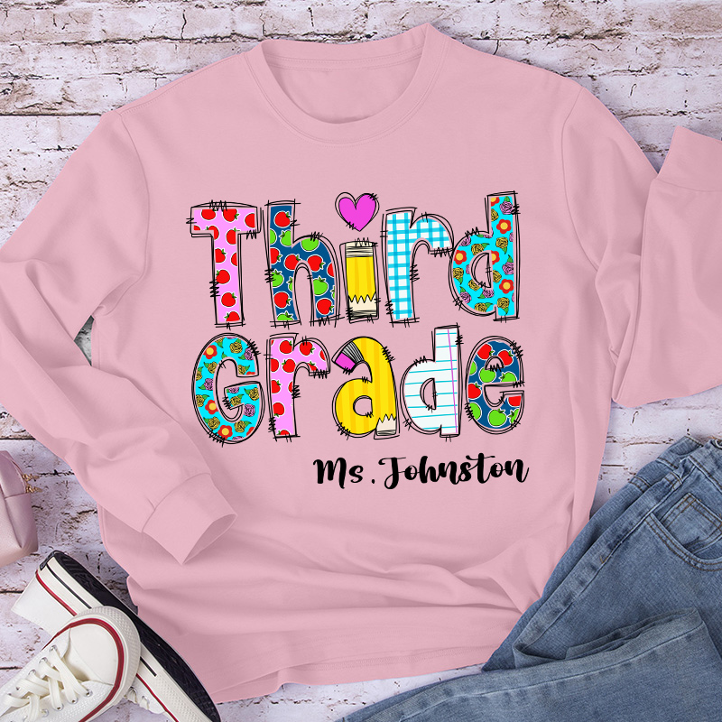 Personalized I'm A Teacher Long Sleeve T-Shirt