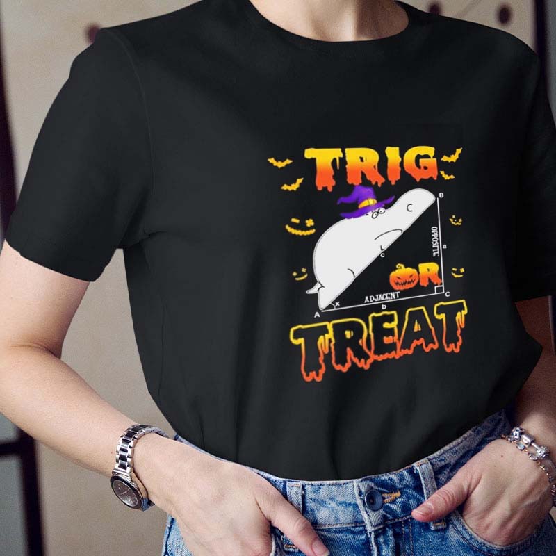 Trig Or Treat Teacher T-Shirt
