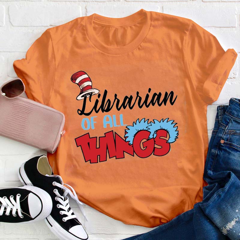 Personalized Position Of All Things Teacher T-Shirt