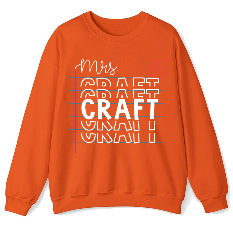 Personalized Teacher Name Teacher Sweatshirt