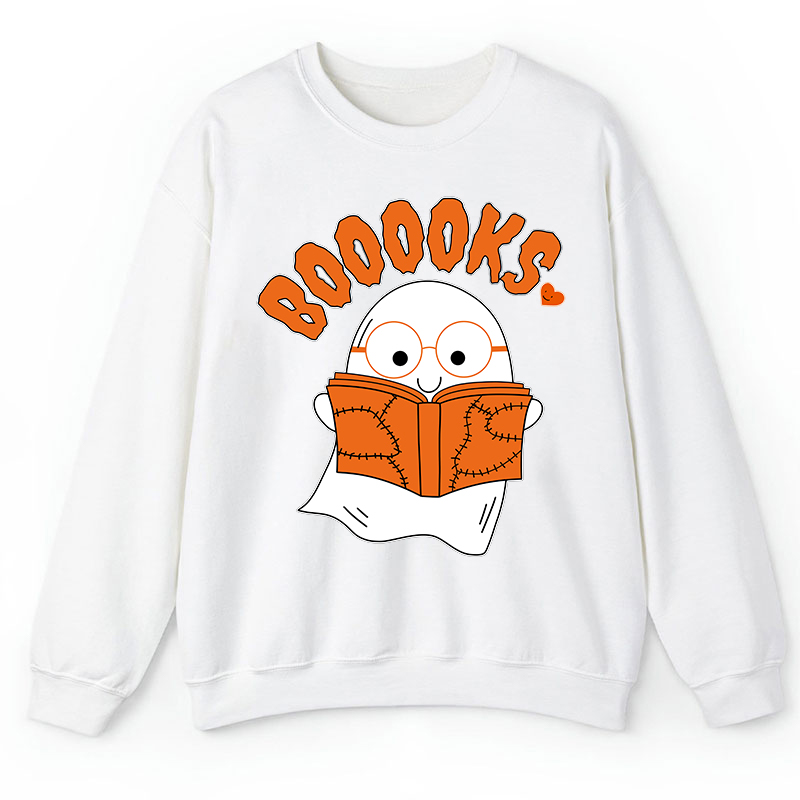 Booooks Cartoon Teacher Sweatshirt