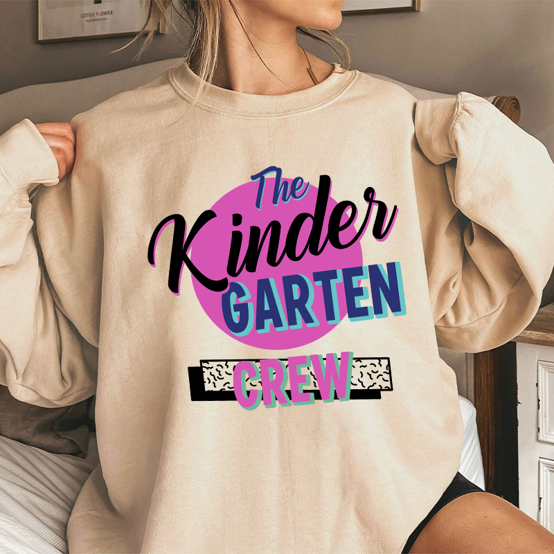 Personalized Grade Crew Teacher Sweatshirt